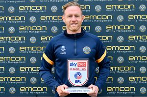 Shrewsbury Town boss Gavin Cowan has won the League Two Manager of the Month award. Picture: Shrewsbury Town 