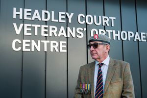 Veteran volunteer Peter Leech