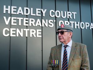 Supporting image for story: Helping our heroes: We learn all about the miracle workers of Shropshire's Veterans' Orthopaedic Service