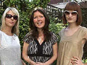 Supporting image for story: Metallic mania fashion show