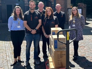 Supporting image for story: Jointing Tech donates vital supplies to Compton Care in support of local communities