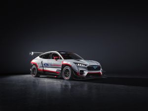 Supporting image for story: Ford reveals 1,400bhp prototype of electric Mustang Mach-E