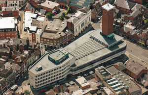 Shrewsbury Market Hall from above (Pic: Shrewsbury Market Hall)