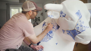 Artist Tim Sutcliffe