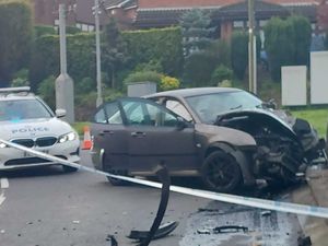 Supporting image for story: Driver who was arrested after car chased by police smashed into railings is released on bail