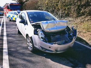 Supporting image for story: Driver escapes injury in A49 crash near Shrewsbury