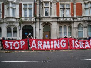 Sir Keir Starmer has been warned he may be the Prime Minister 'to see Britain answer at The Hague' for being 'complicit in war crimes' in Gaza (PA)