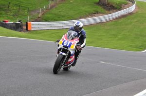 Chris Lewis was pleased to be only 0.7 seconds off his own personal best lap times. Picture: Steve Snelling