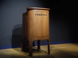 Supporting image for story: Christie’s auction house unveils new rostrum to celebrate 260th anniversary