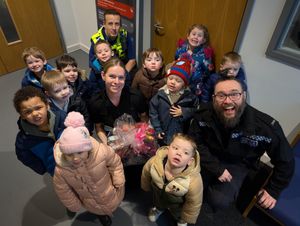 Sharing their kindness brought lots of smiles!