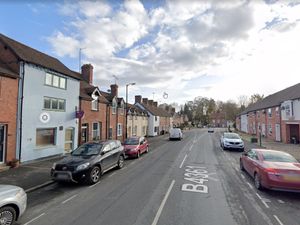 Supporting image for story: Car ends up on roof after driver crashes into parked car in Ludlow