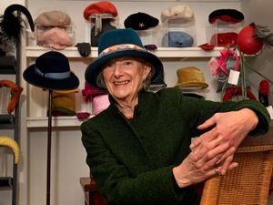 Supporting image for story: "Hats should be fun" - Meet the talented milliner crafting funky hats for all occasions in her Ludlow studio