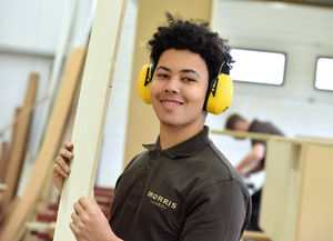 Arran Johnston, Apprentice Bench Joiner at Morris Joinery