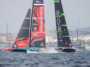Supporting image for story: Great Britain’s America’s Cup hopes take another hit as New Zealand go 3-0 up