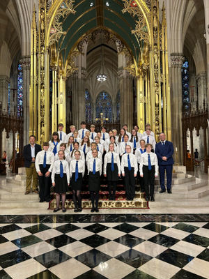 Wrekin College Choir performed at St Patrick’s Cathedral on 5th Avenue New York.