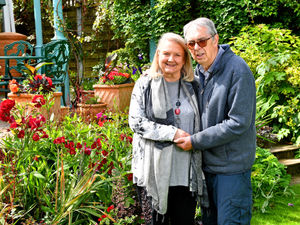 Supporting image for story: Meet Wolverhampton couple facing illness who found solace in £30,000 garden - and are now sharing it