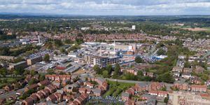 The site as captured in pictures by From Above Drone Photography.