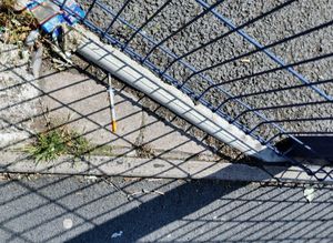 A used needle found on Harden Road in Walsall Photo: Lee Jeavons