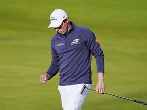 Supporting image for story: Matt Fitzpatrick one shot behind Open leader Scottie Scheffler at halfway stage