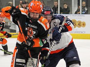 Supporting image for story: Telford Tigers miss big chances in loss to the Phantoms