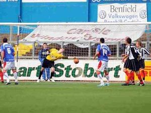 Supporting image for story: Carlisle 6 Tipton Town 0