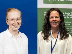 Heulwen Peters (LEFT) Louise Beamish (RIGHT)