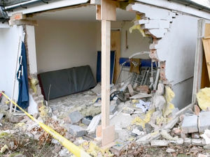 Supporting image for story: PICTURED: Car smashes into six-year-old's bedroom in Stourport