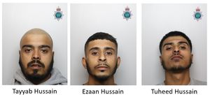 Tayyab Hussain, Ezaan Hussain and Tuheed Hussain.