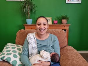 Supporting image for story: Home birth service returns after Covid pause and sees three new arrivals in one week