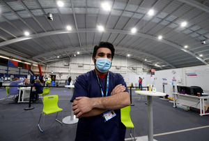 Faraz Ahmed, lead pharmacist