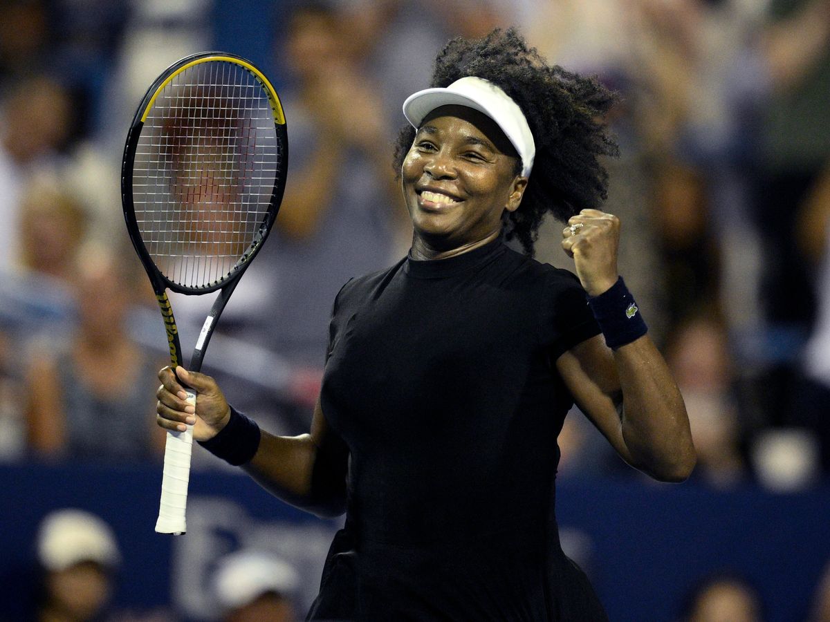 Venus Williams, 45, becomes oldest winner of WTA match since Martina Navratilova