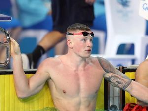 Supporting image for story: Staffordshire's Adam Peaty not happy despite Commonwealth Games gold