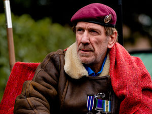 Supporting image for story: 'Nothing has changed': Falklands veteran Gus Hales starts new  hunger strike in Newport over care concerns