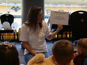 Supporting image for story: Wolves Foundation spreading awareness of vital CPR skills