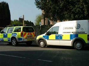 Supporting image for story: Ludlow churchyard sealed off after bones found