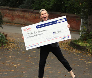 The £5,000 top prize is up for grabs for just £1 per ticket in St Giles Hospice's Winter Raffle
