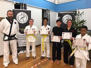 Supporting image for story: Bridgnorth Tae Kwon-Do students end year on high