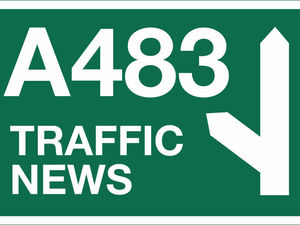 Supporting image for story: Casualty taken to hospital after crash on  A483