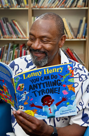 Sir Lenny Henry said the book was about the bond between grandson and granddad