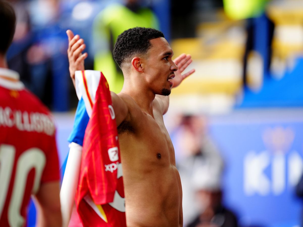 Liverpool on brink of title as Trent Alexander-Arnold goal relegates Leicester
