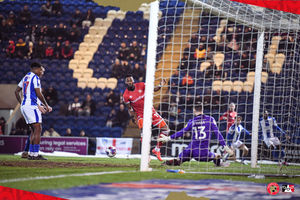 Colchester v Walsall match action (pic Owen Russell)