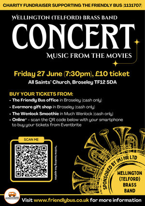 Charity fundraising concert