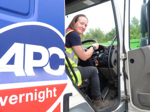 Supporting image for story: The APC celebrates first female HGV driver
