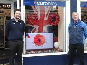 Supporting image for story: Scrolling roll of honour for heroes in Ellesmere town centre
