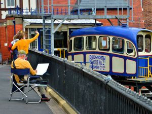 Supporting image for story: Bridgnorth Cliff Railway making preparations for reopening
