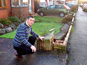 Supporting image for story: Driver cut free after crashing into car and wall in Stourbridge