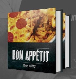 Mitch's cookbook Photo: Instagram @mealsbymitchofficial