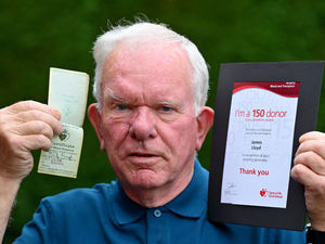 Supporting image for story: The Walsall man who has donated blood more than 150 times 