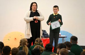 Declan stood in a special awards ceremony where he was recognised for his heroic actions during the Black Country Derby