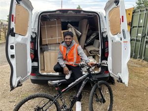 Care leaver Mousa Ali is using the scheme to help furnish his home. 